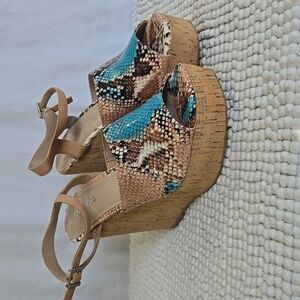 Charles By Charles David Multicolor Wedges